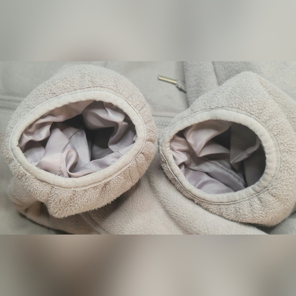 Koolaburra by UGG Cozy Sherpa Jacket Sz XL Truffle Mauve Hooded Zip Up Fleece - Picture 10 of 16